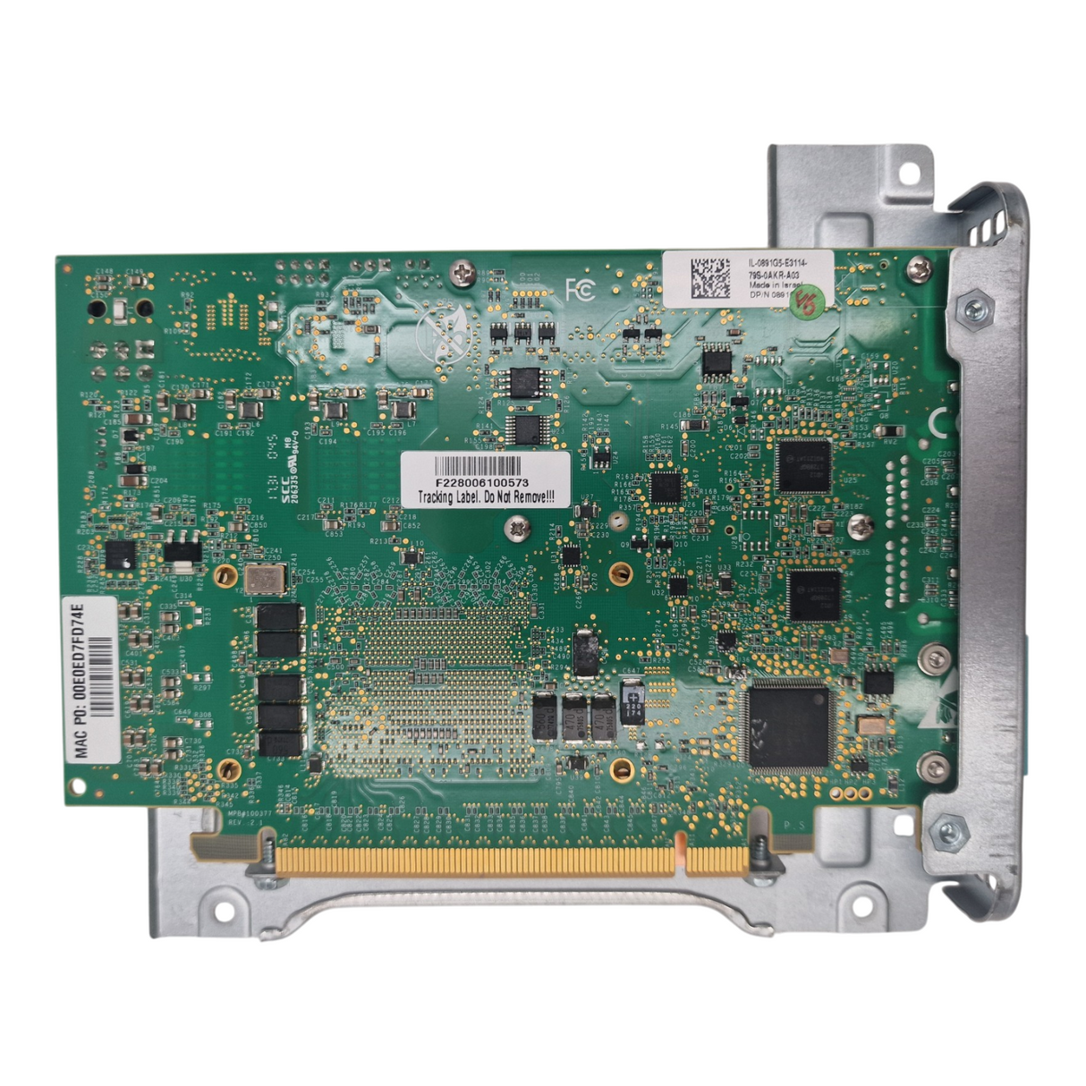 Dell 2x 100Gb QSFP28 + 2x 1GbE RJ45 Port PCIe Fabric RRC Q2 Adapter + Bracket