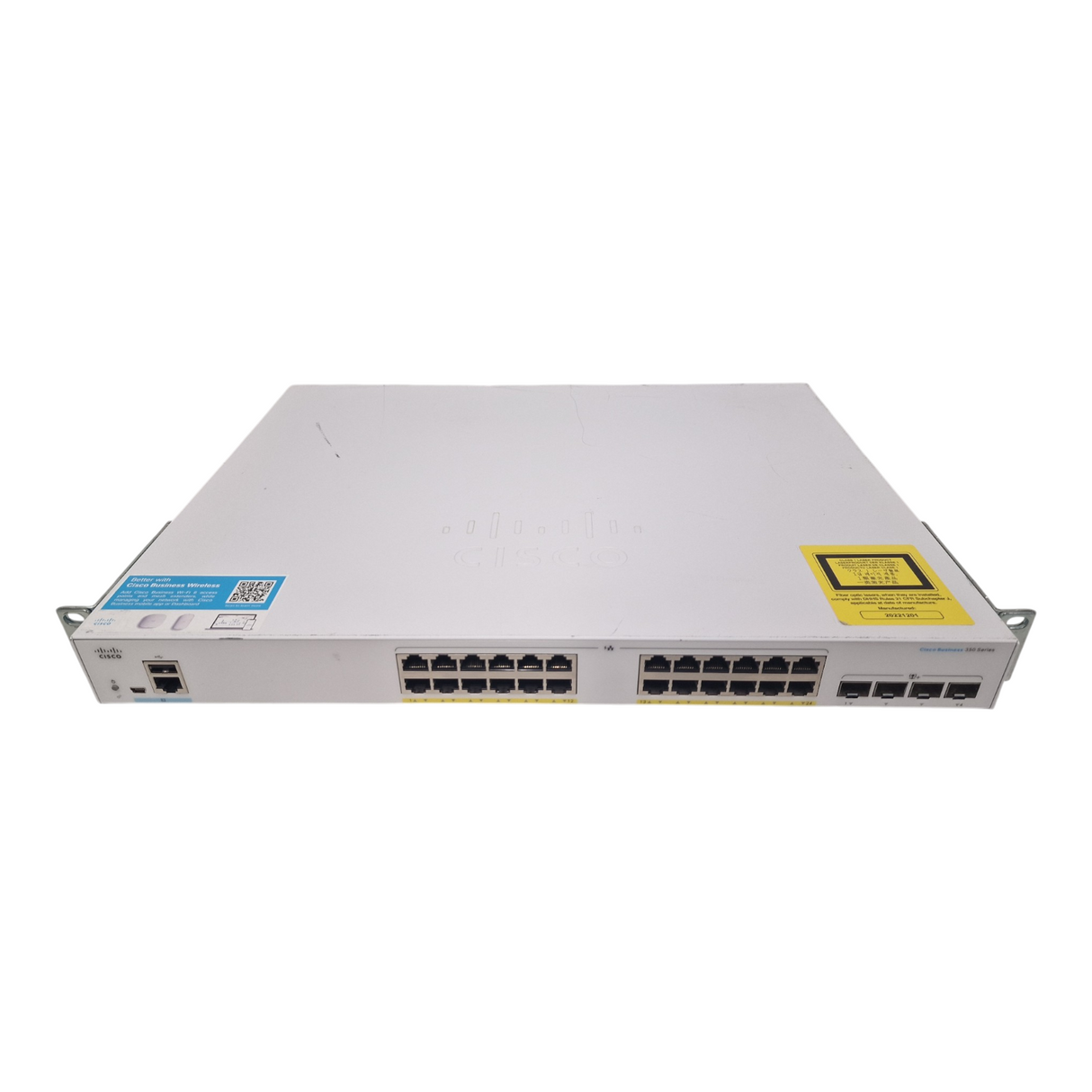 Cisco CBS350-24FP-4X 24-Port Gigabit PoE+ 4x 10Gb SFP+ Managed Switch