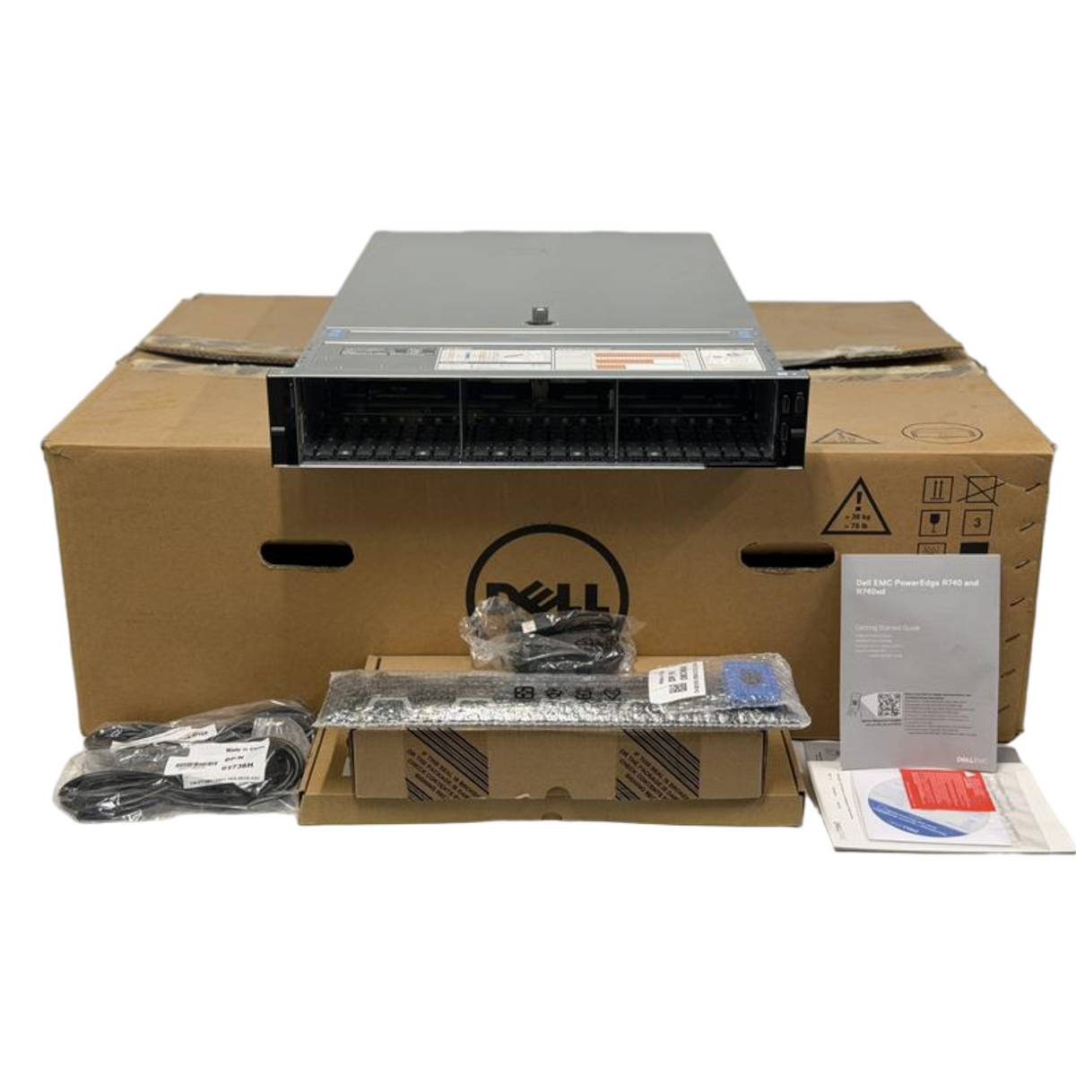 New Dell PowerEdge XC740xd 2x Scalable CPU 24DIMM 24-Bay No Backplane CTO Server