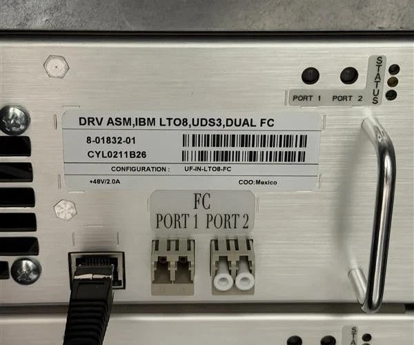 Quantum Scalar i6000 Tape Library + Expansion Module + 15x LTO-8 FC Drives