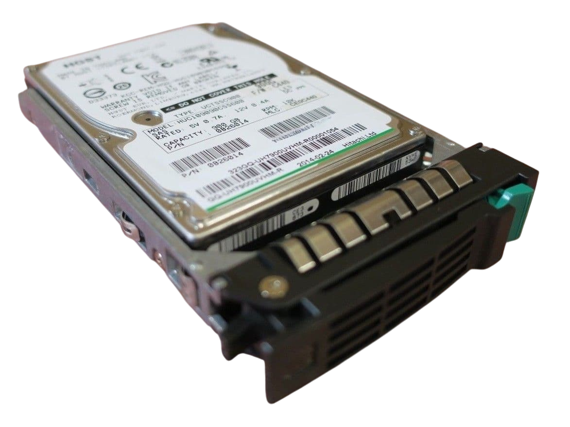 Hitachi 900GB 10K 6G SAS 2.5" SFF HDD HUC109090CSS600 GQ-UH7900UVHM-R 0B26014