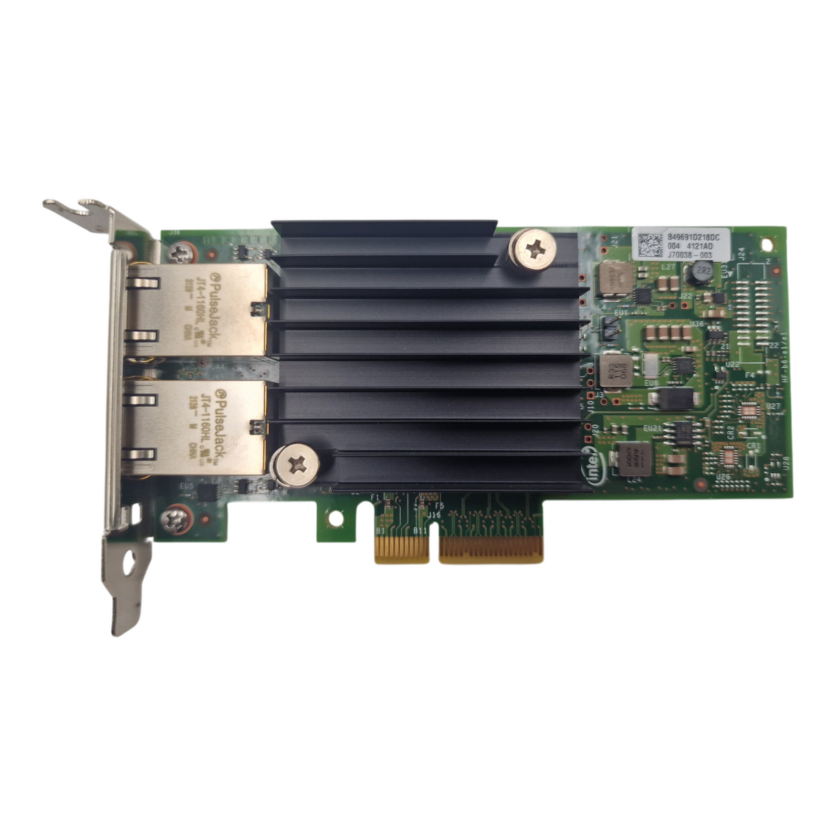 Dell Intel X550-T2 2-Port 10Gb RJ45 10GBASE-T PCIe Network Adapter C4D5P