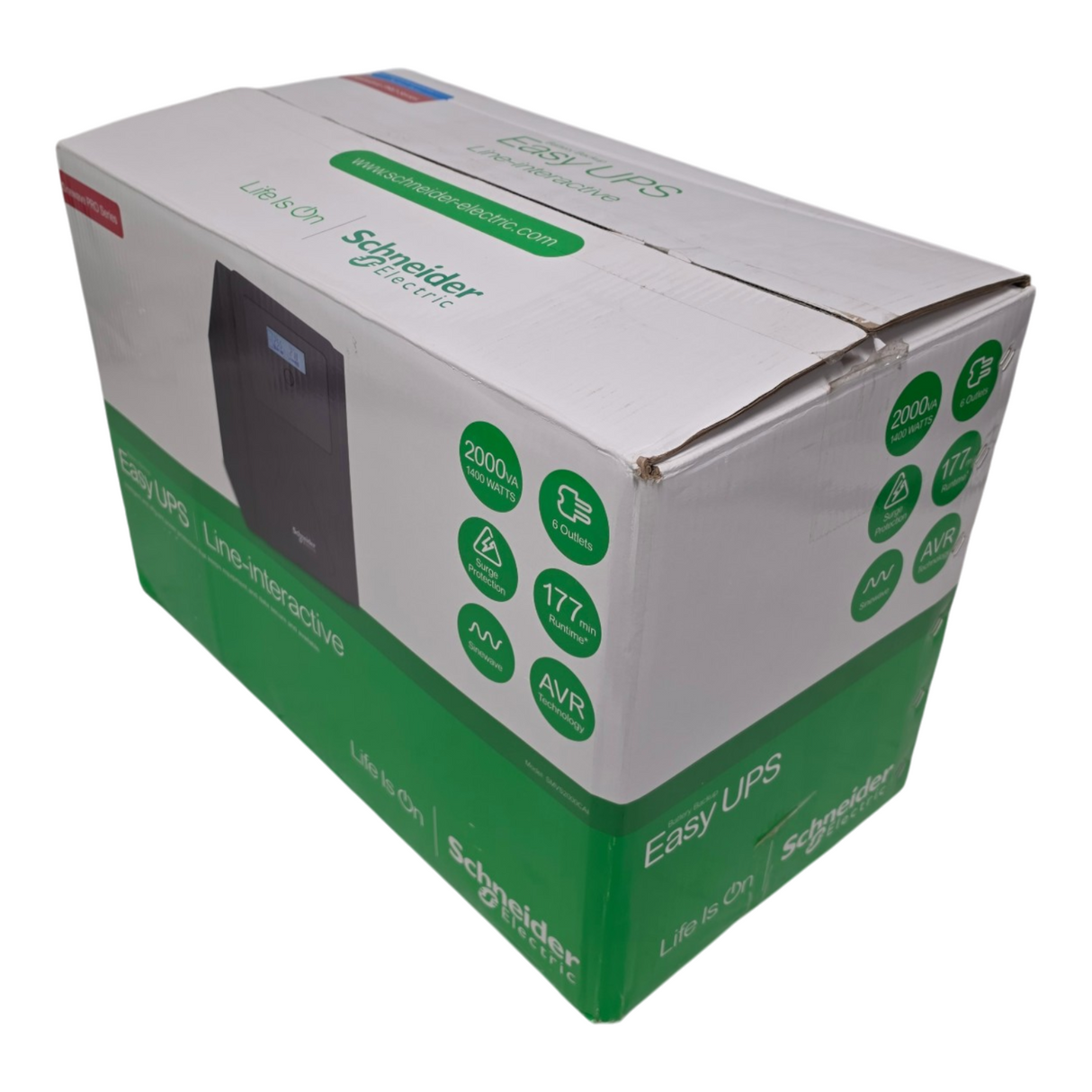 NEW Schneider Electric SMV2000CAI Easy UPS 2000VA/1400W 6x C13 Line-Interactive