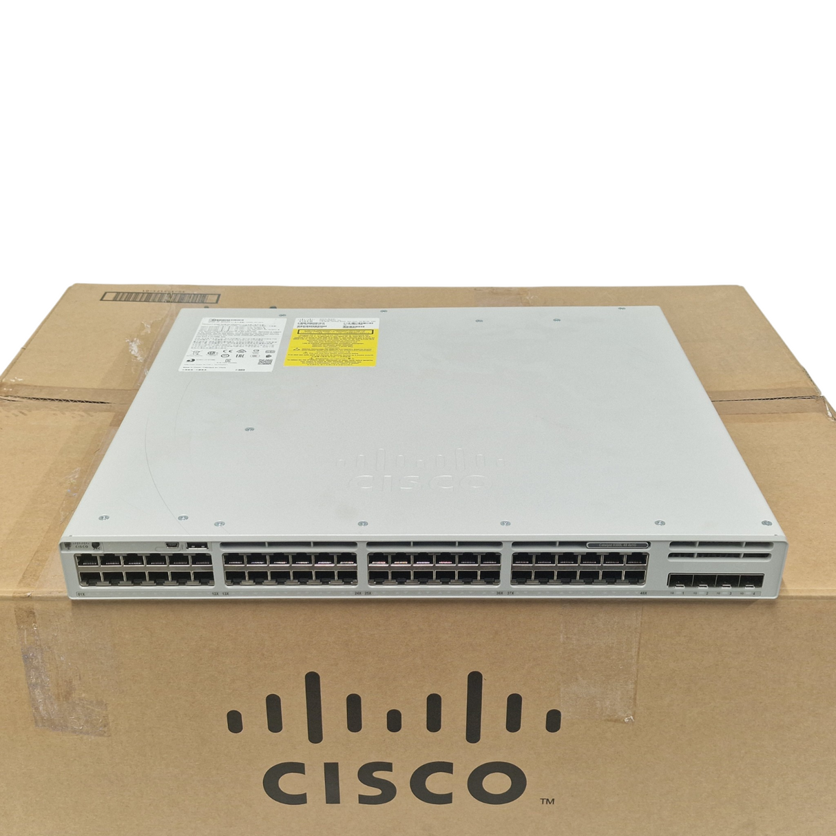 New Cisco Catalyst C9300L-48T-4G-E 48x 1GbE RJ45 + 4x 1Gb SFP+ Managed Switch