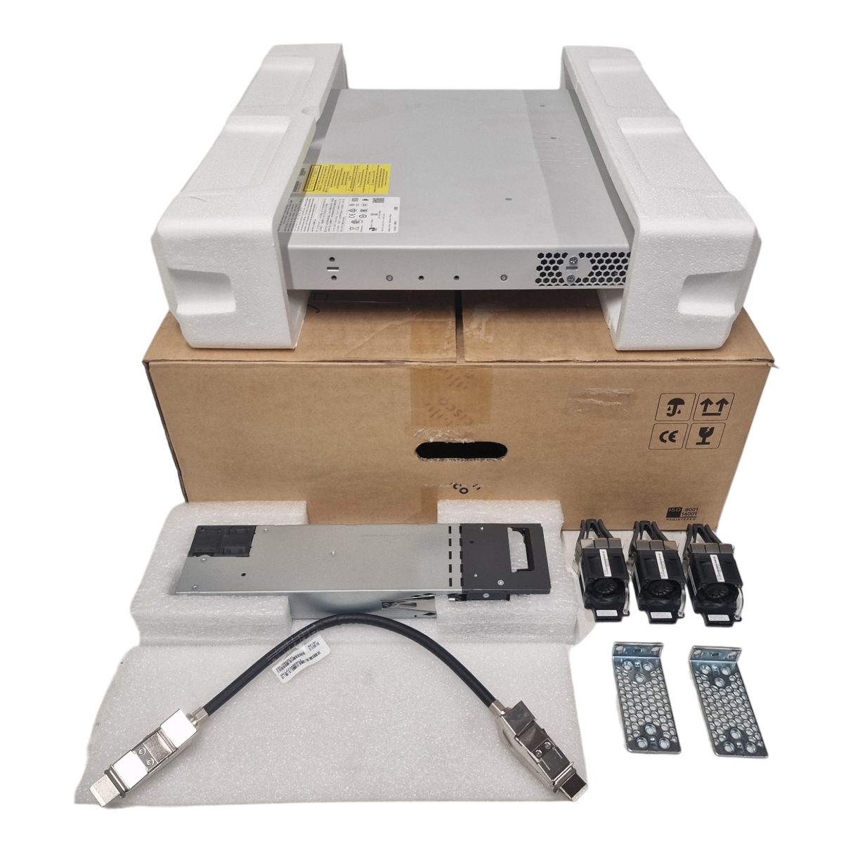 New Cisco Catalyst C9300L-48UXG-4X-E 12x mGig 36x 1G RJ45 UPOE 4x10G SFP+ Switch
