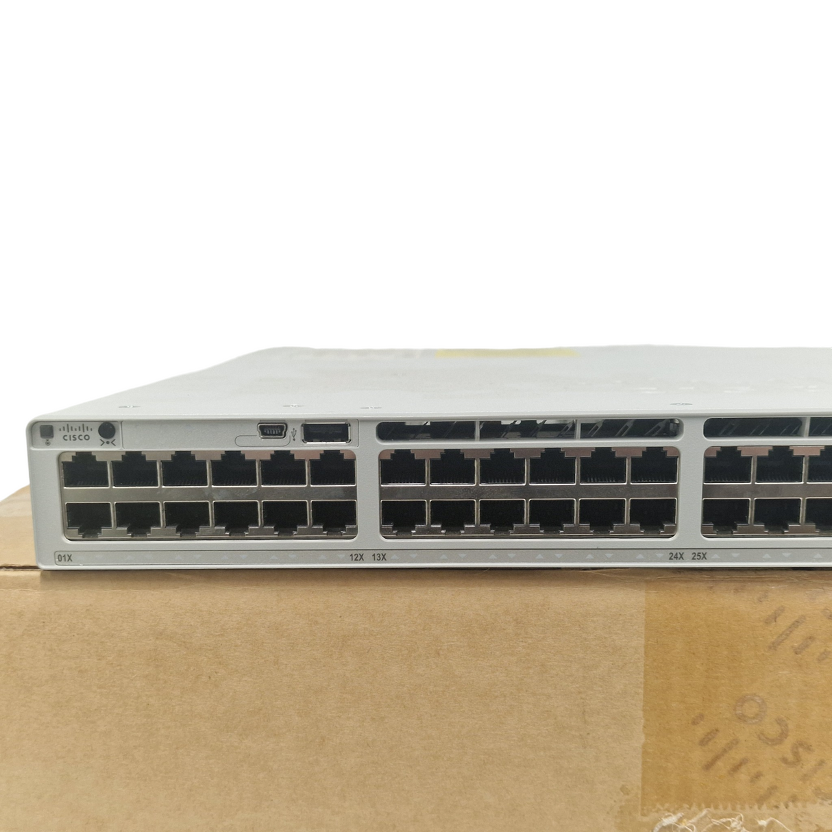 New Cisco Catalyst C9300L-48UXG-4X-E 12x mGig 36x 1G RJ45 UPOE 4x10G SFP+ Switch