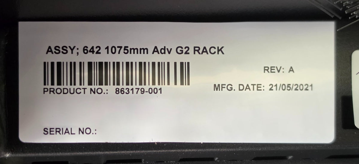 HPE P9K08A 42U 600mm 1075mm G2 Kitted Advanced Shock Rack Server Cabinet