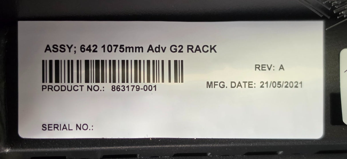 HPE P9K08A 42U 600mm 1075mm G2 Kitted Advanced Shock Rack Server Cabinet