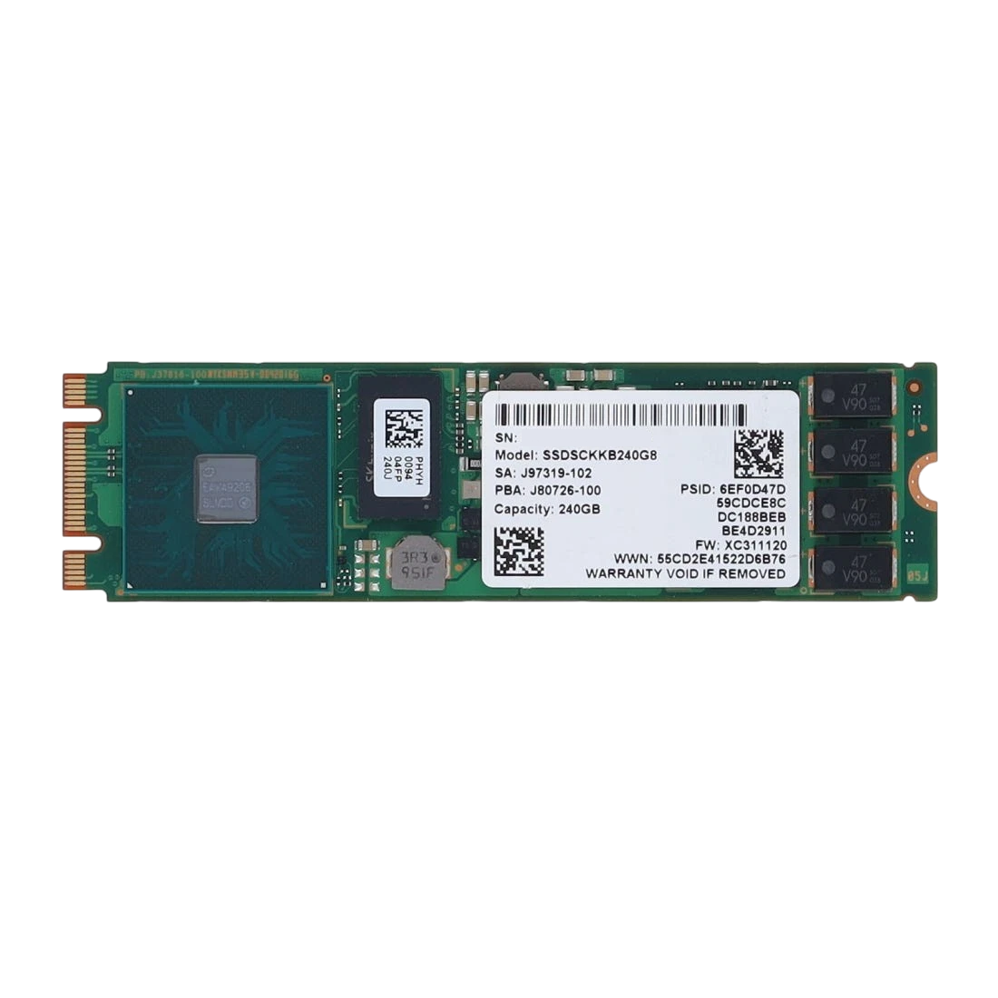 Intel 240GB SATA 6G M.2 2280 Read Intensive Solid State Drive SSD SSDSCKKB240G8