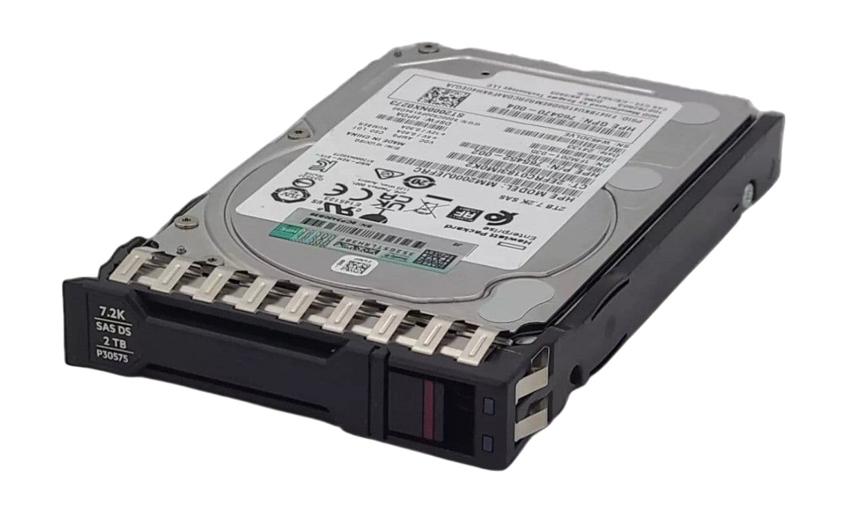 HP 2TB 7.2K SAS 12G 2.5" Hot-Plug HDD P30575-001 P28505-B21 for Gen10+/11