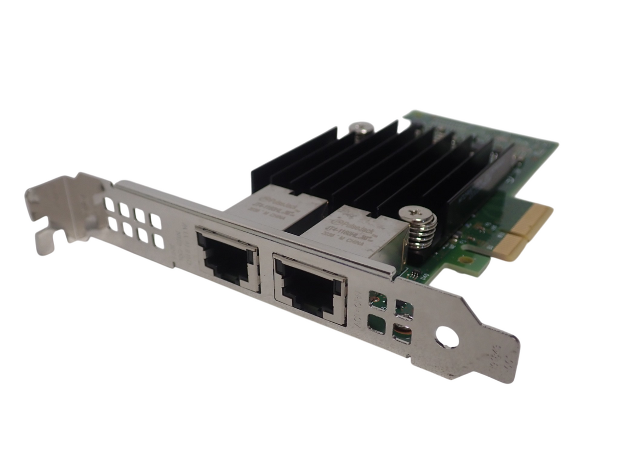 NEW Dell Intel X550-T2 2-Port 10Gb RJ45 10GBASE-T PCIe Network Adapter FH 4V7G2