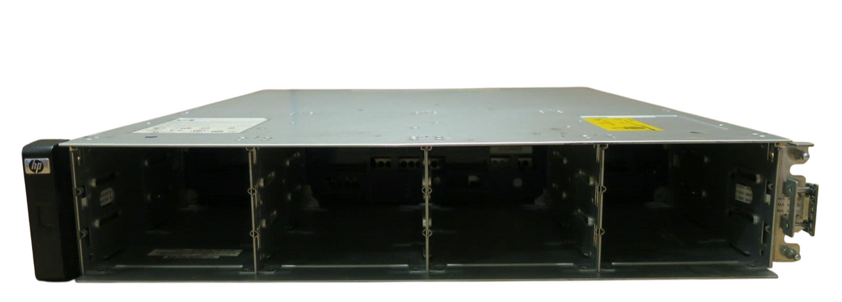 HP StorageWorks P2000 G3 12LFF Storage Array BK830A 2x BK829A Controller 2x PSU
