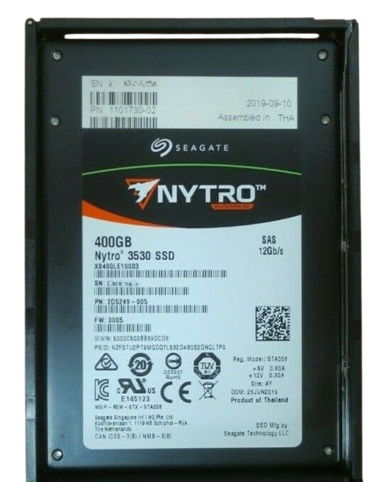 NEW Hitachi HDS Nytro 400GB SAS 12G 2.5" SSD + Caddy SGH-SFSD40-AX XS400LE10003