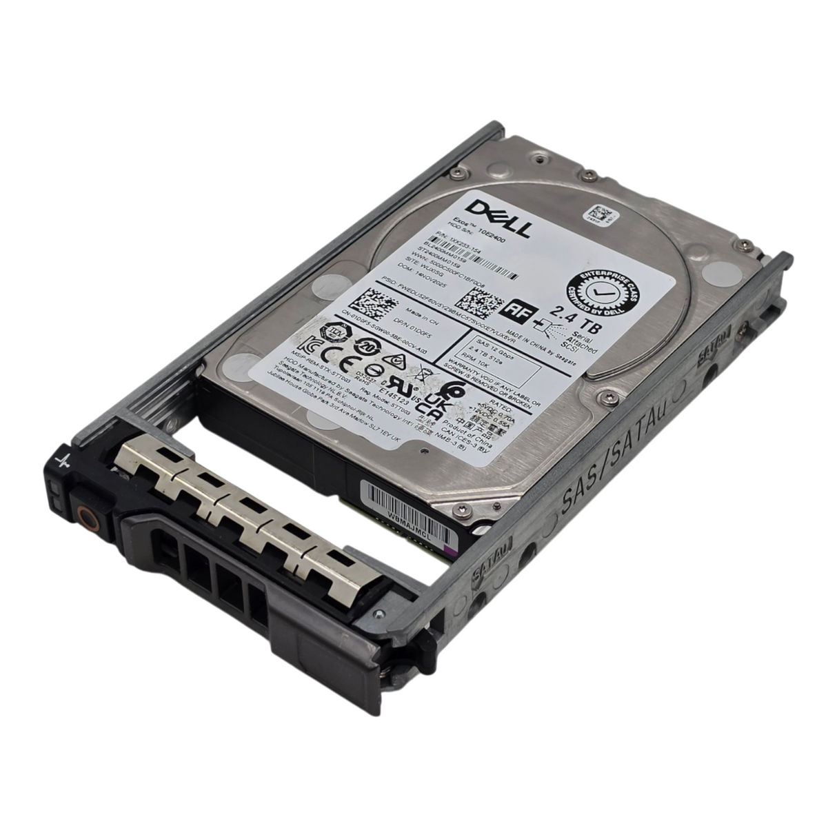 Dell 2.4TB 10K 12G SAS 2.5" SFF 256MB 512e Hard Drive HDD ST2400MM0159 1D0F5