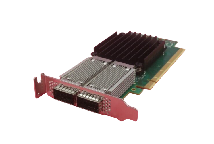 New Dell Mellanox CX456A ConnectX-4 Dual-Port EDR 100Gb IB/Eth QSFP28 Card NNJ2M