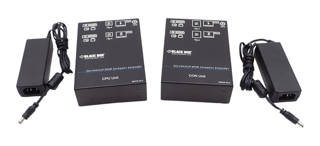Black Box ACX1K-22-C ServSwitch Digital DKM Compact Extender CON & CPU Unit
