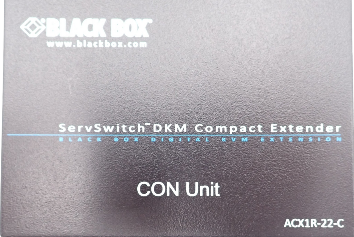 Black Box ACX1K-22-C ServSwitch Digital DKM Compact Extender CON & CPU Unit