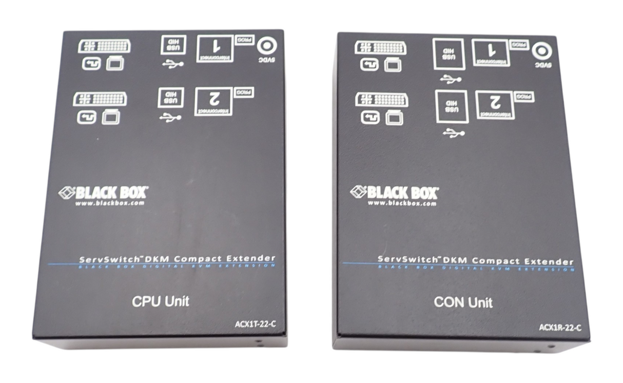 Black Box ACX1K-22-C ServSwitch Digital DKM Compact Extender CON & CPU Unit