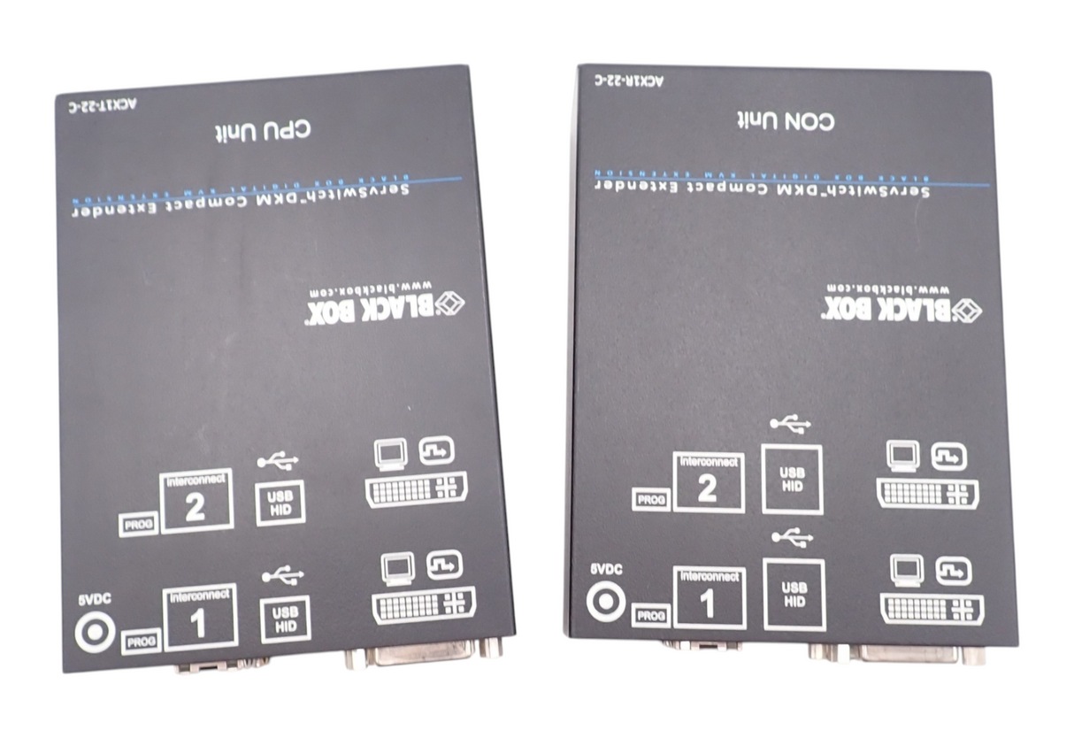 Black Box ACX1K-22-C ServSwitch Digital DKM Compact Extender CON & CPU Unit