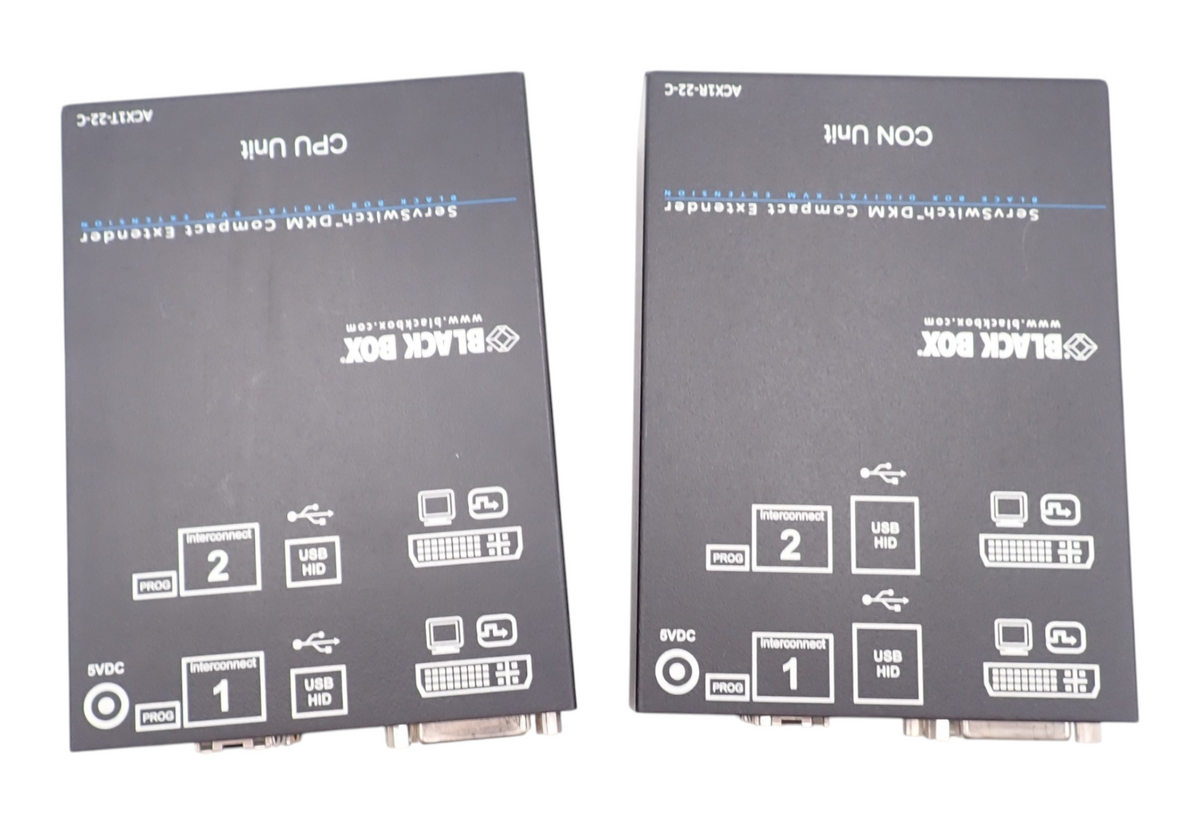 Black Box ACX1K-22-C ServSwitch Digital DKM Compact Extender CON & CPU Unit