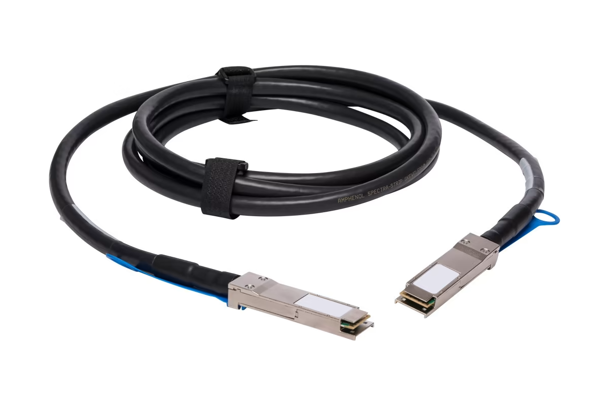 New Dell 100G QSFP28 To QSFP28 2M DAC Extension Cable 76V43 QSFP28-100G-2M-DELL
