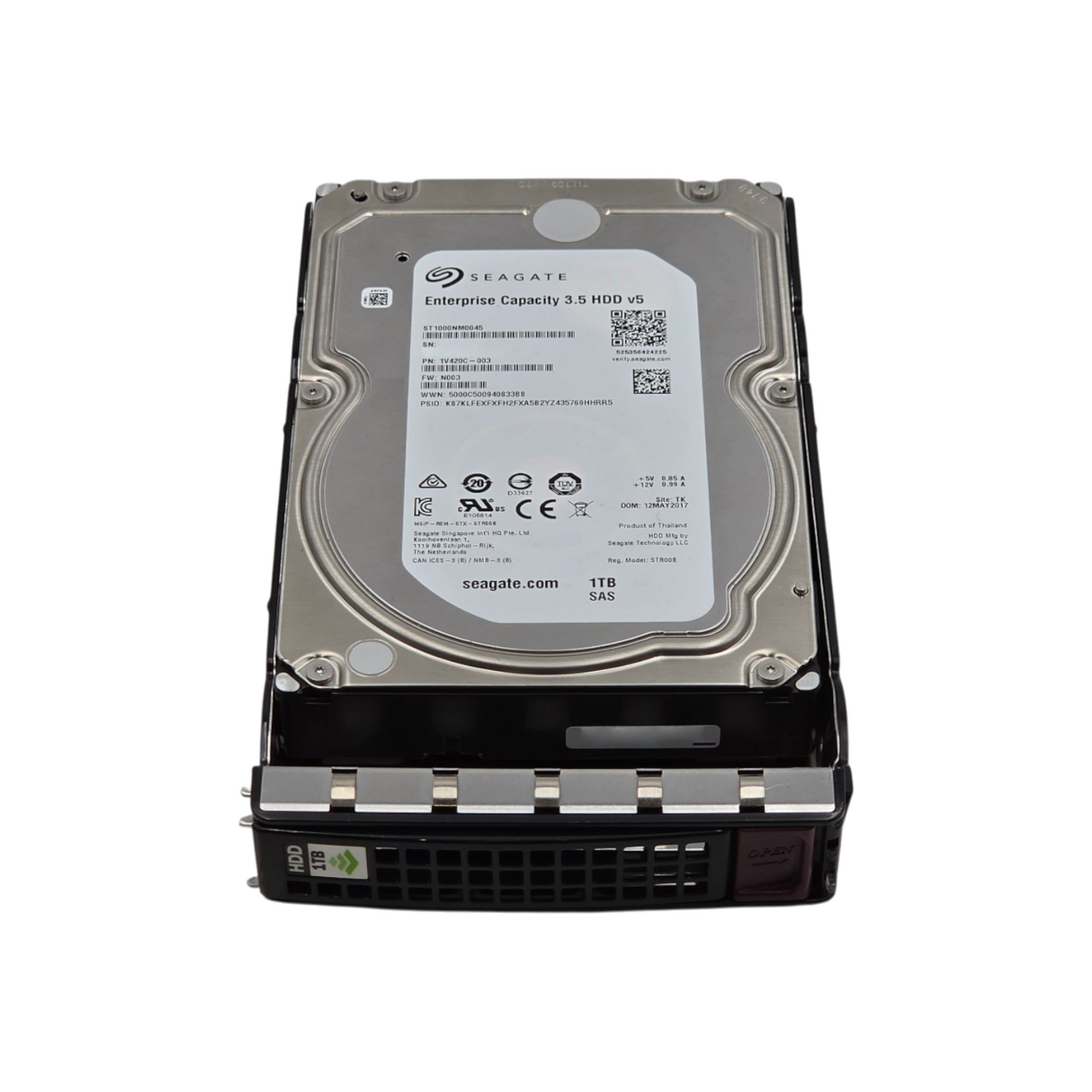 HPE Q8D73A Nimble 1TB 7.2K 128MB SAS 6G 3.5" LFF HDD ST1000NM0045 FW: N003