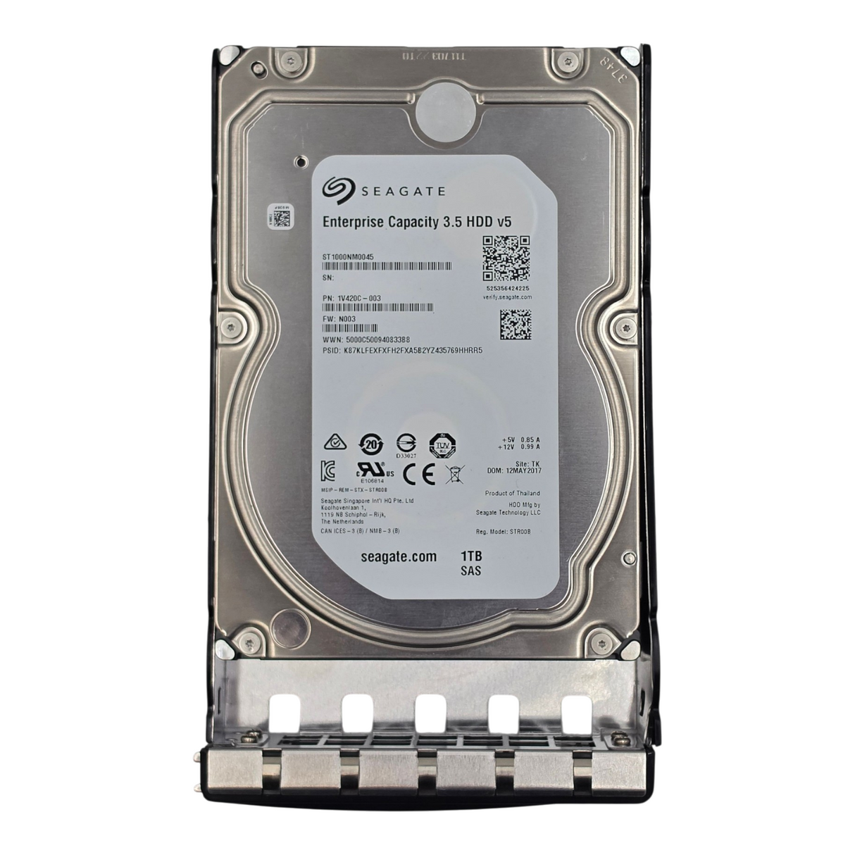 HPE Q8D73A Nimble 1TB 7.2K 128MB SAS 6G 3.5" LFF HDD ST1000NM0045 FW: N003