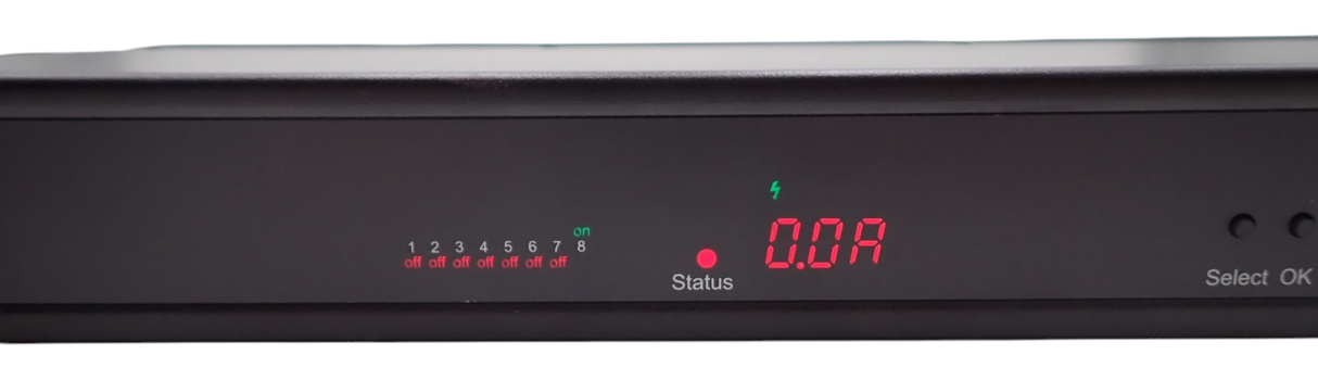 Gude Expert Power Control 8035-1 19" 8-Fold Switched And Outlet-Metered PDU