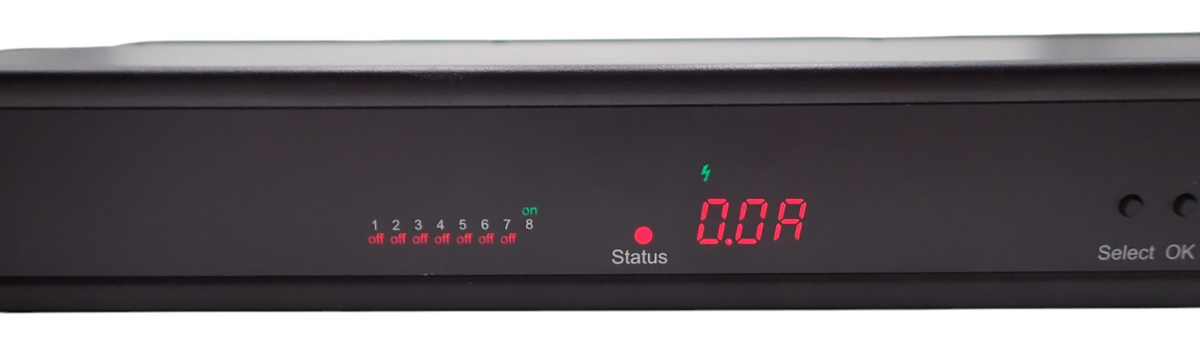 Gude Expert Power Control 8035-1 19" 8-Fold Switched And Outlet-Metered PDU