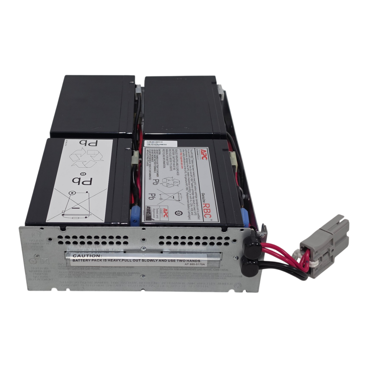 APC APCRBC132 Genuine Replacement UPS Battery Cartridge #132 Hot-Swap OEM VRLA