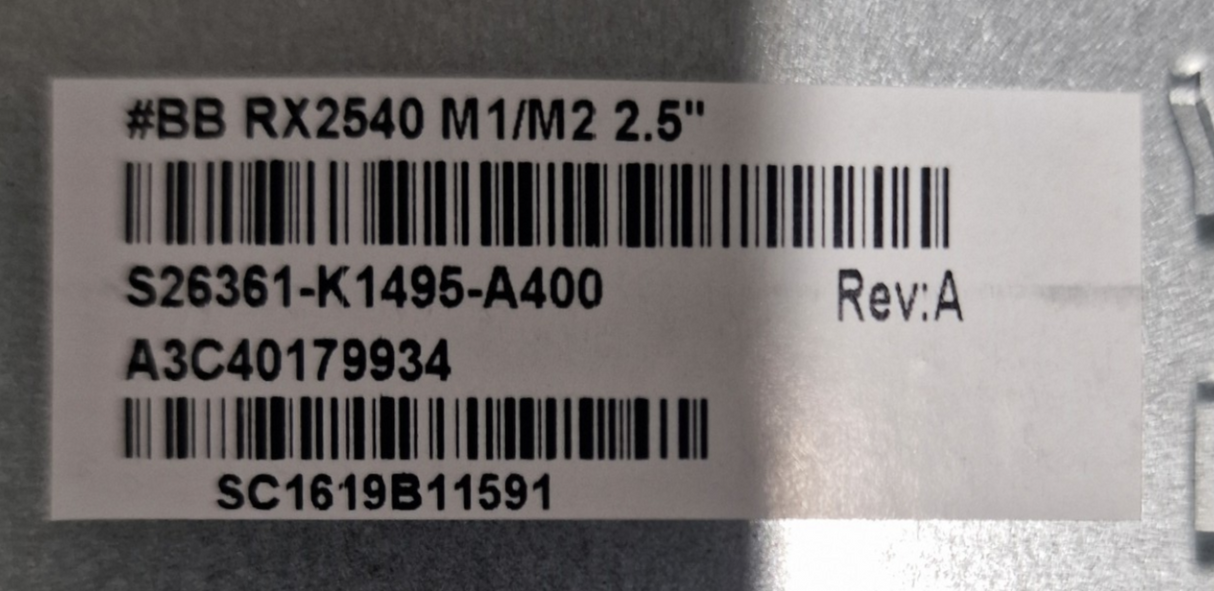 Fujitsu Primergy RX2540 M1 8-Bay 2.5" 2x Xeon E5-2600v3 24x DDR4 2U CTO Server