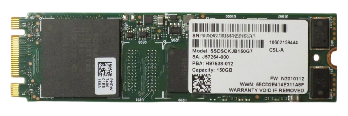 Fujitsu 150GB M.2 SATA 6G SSD Solid State Drive SSDSCKJB150G7 S26361-F5656-L150