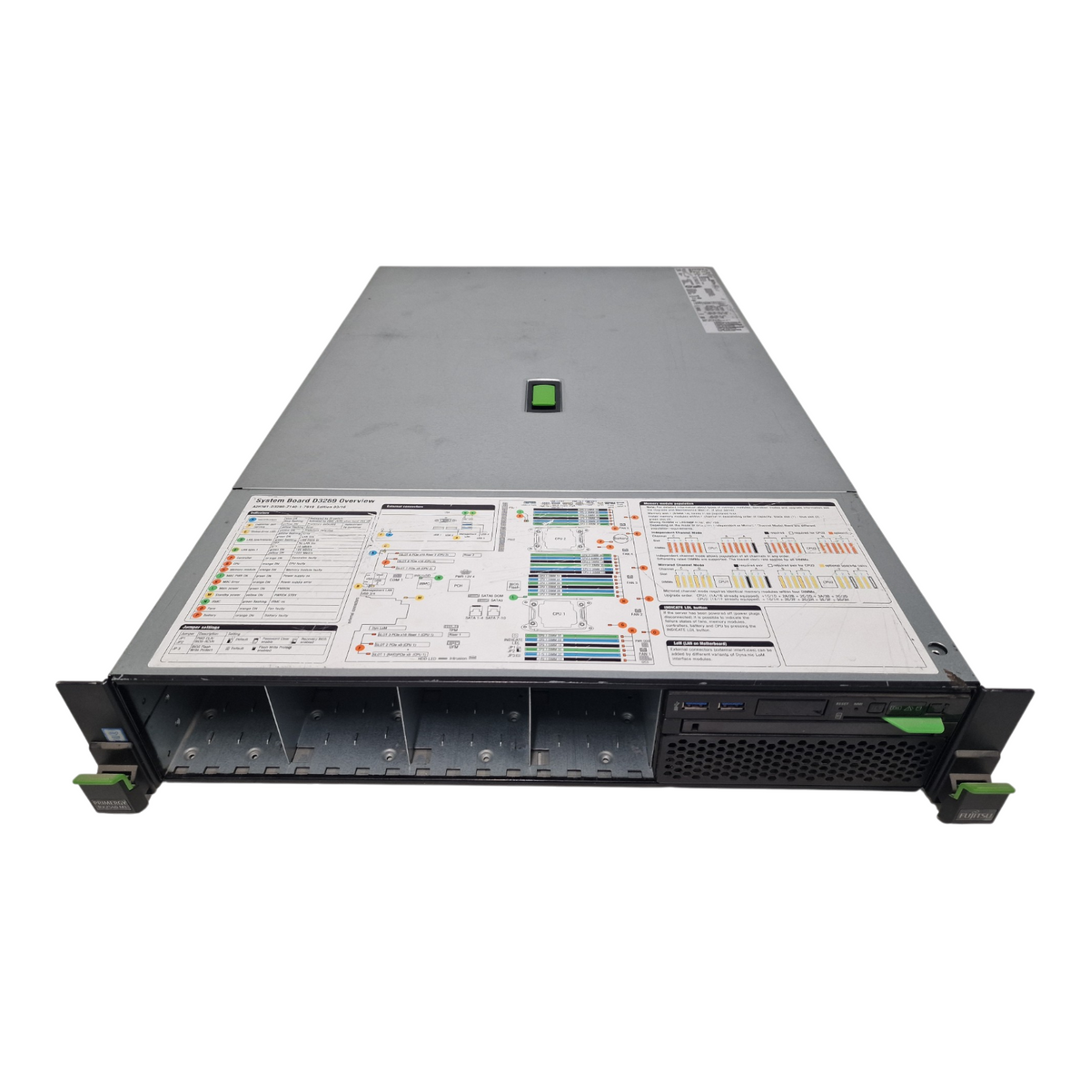 Fujitsu Primergy RX2540 M1 16-Bay 2.5" 2x Xeon E5-2600v3 24x DDR4 2U CTO Server