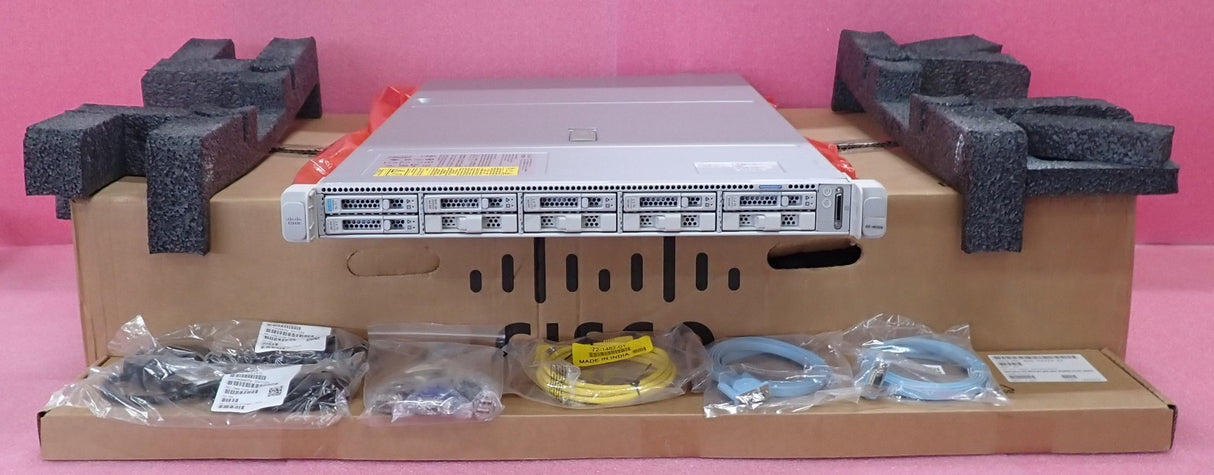 NEW Cisco UCSC-C220-M5SX 10SFF 10Bay 2x NVMe + 8x SAS/SATA CTO 1U Server