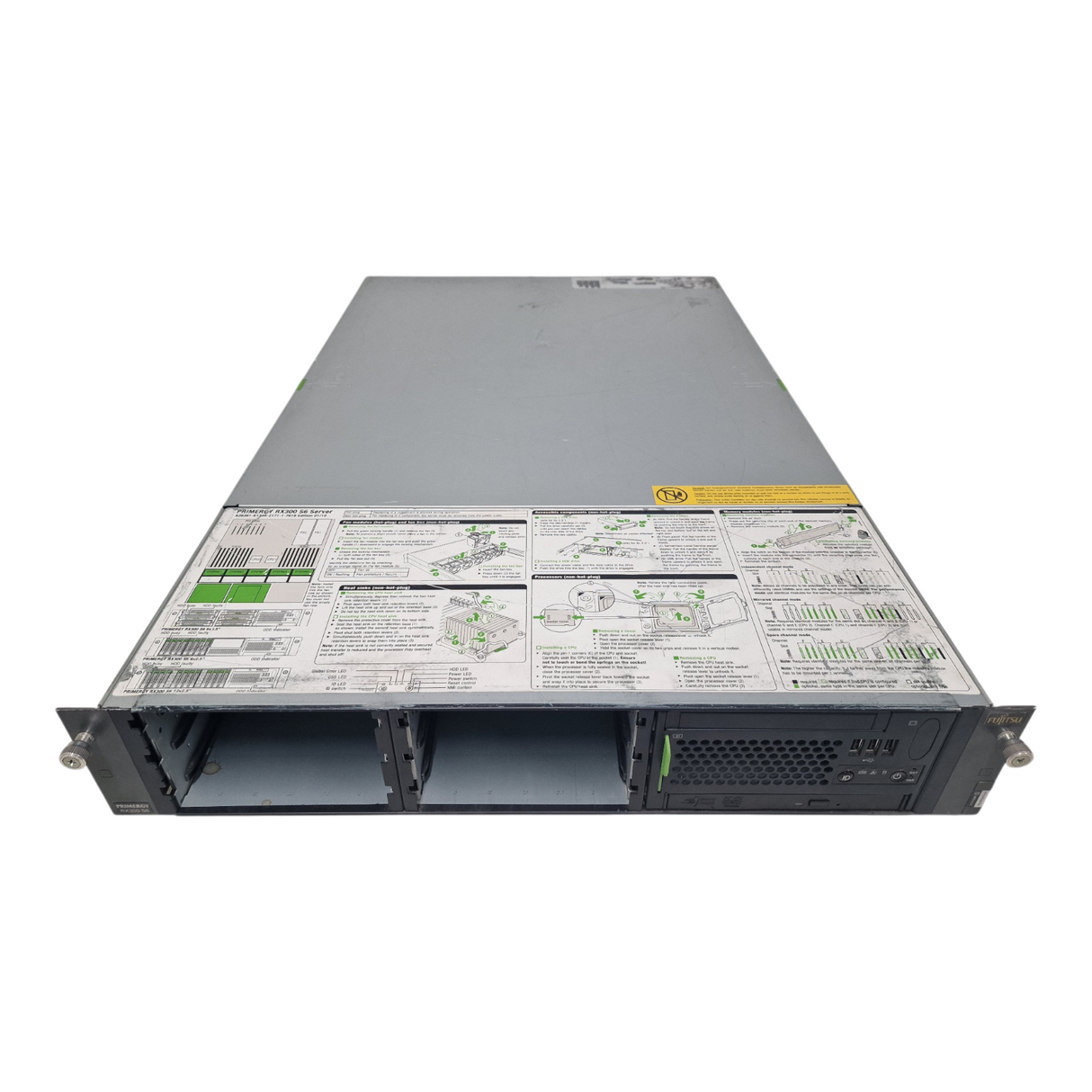 Fujitsu Primergy RX300 S6 6x 3.5" LFF SAS/SATA 2U Rack Server CTO