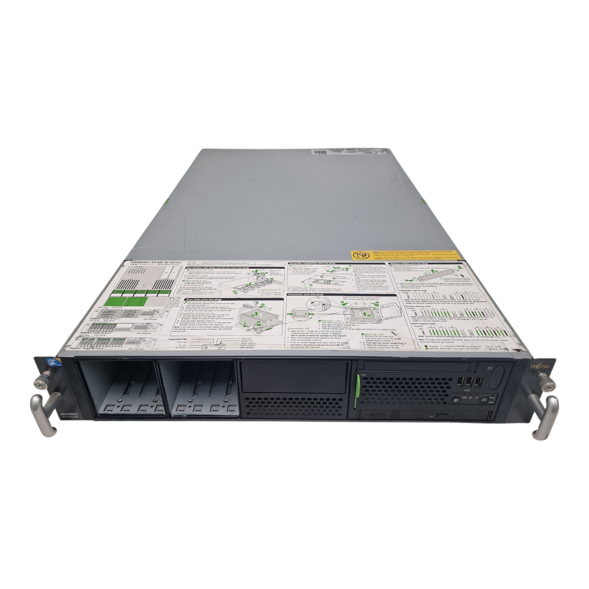 Fujitsu Primergy RX300 S6 8x 2.5" SFF SAS/SATA 2U Rack Server CTO + Rails