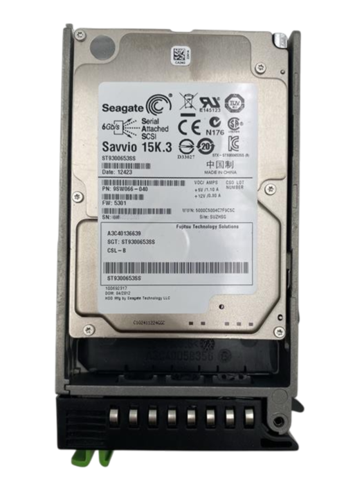 Fujitsu Seagate 300GB 15K 6G SAS 2.5" SFF HDD Hard Drive S26361-F4482-L530