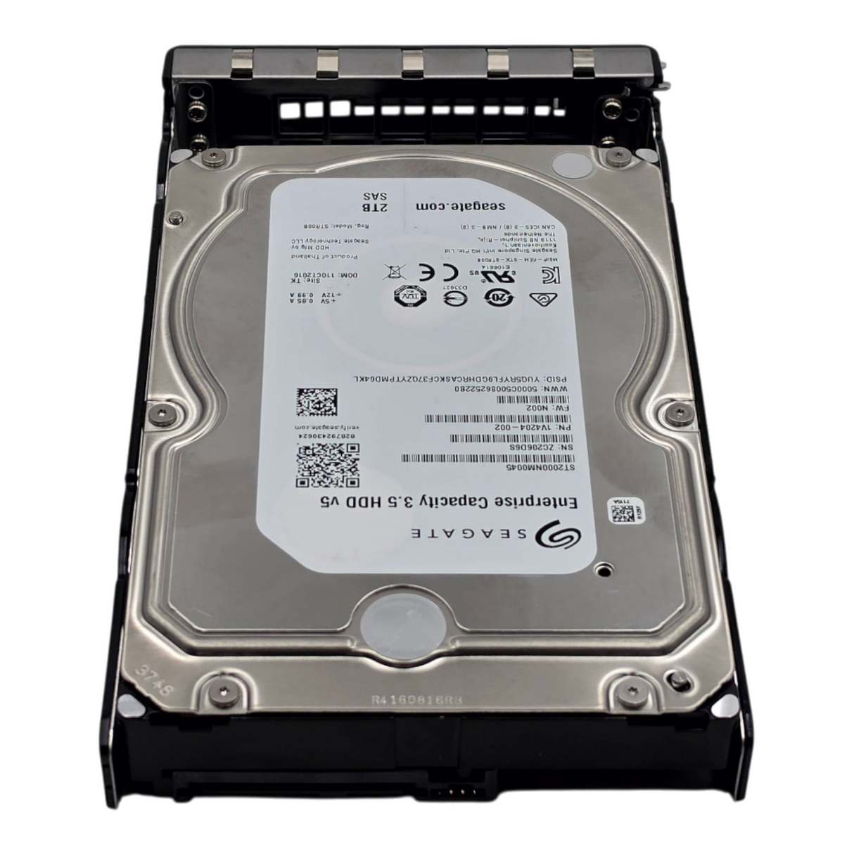 HPE ST2000NM0045 Nimble 2TB 7.2K 128MB SAS 12G 3.5" 512n LFF HDD FW: N002 Q8D74A