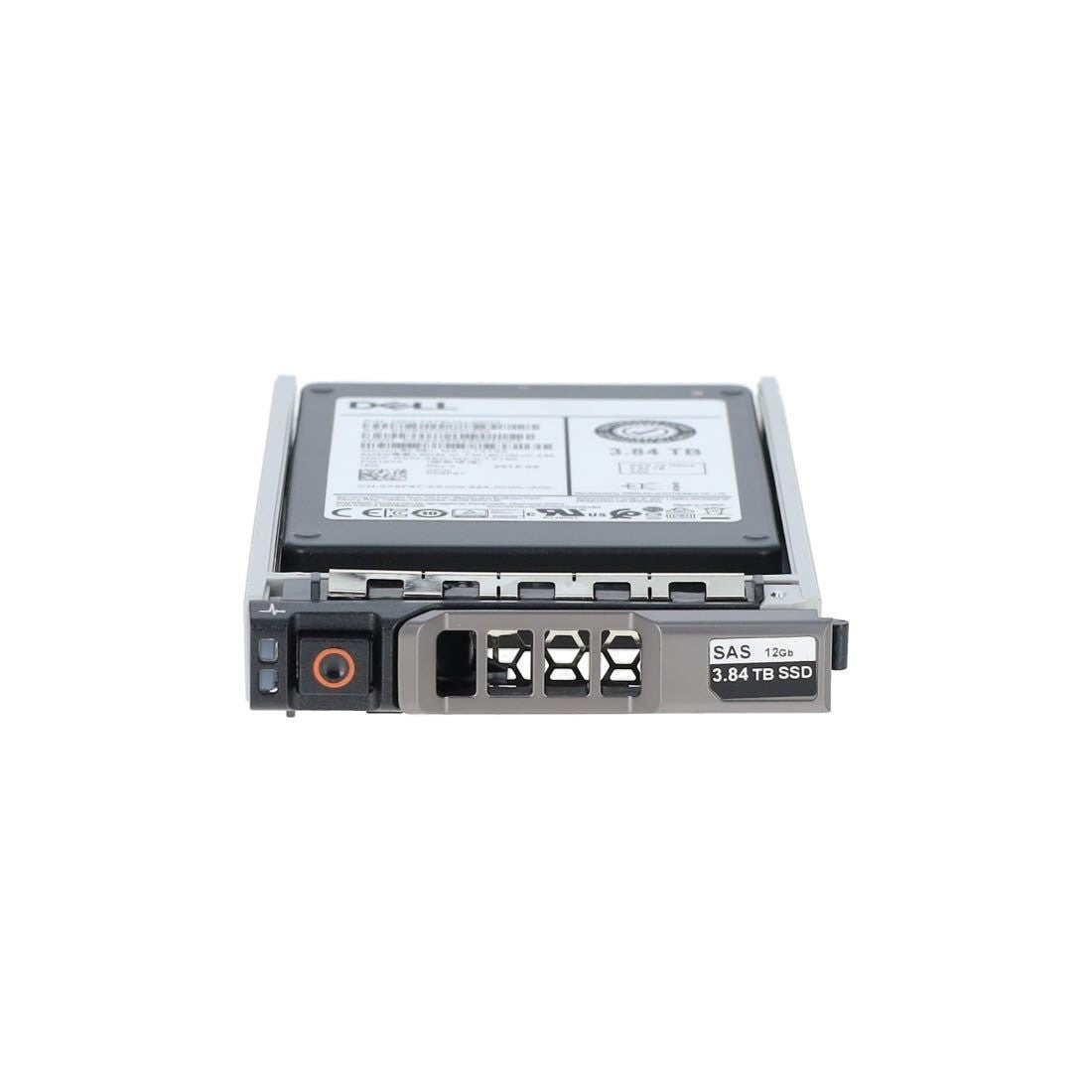 Dell 3.84TB 12G SAS RI 2.5" SFF SSD MZ-ILT3T8A X8F87 In 14th - 17th Gen Caddy