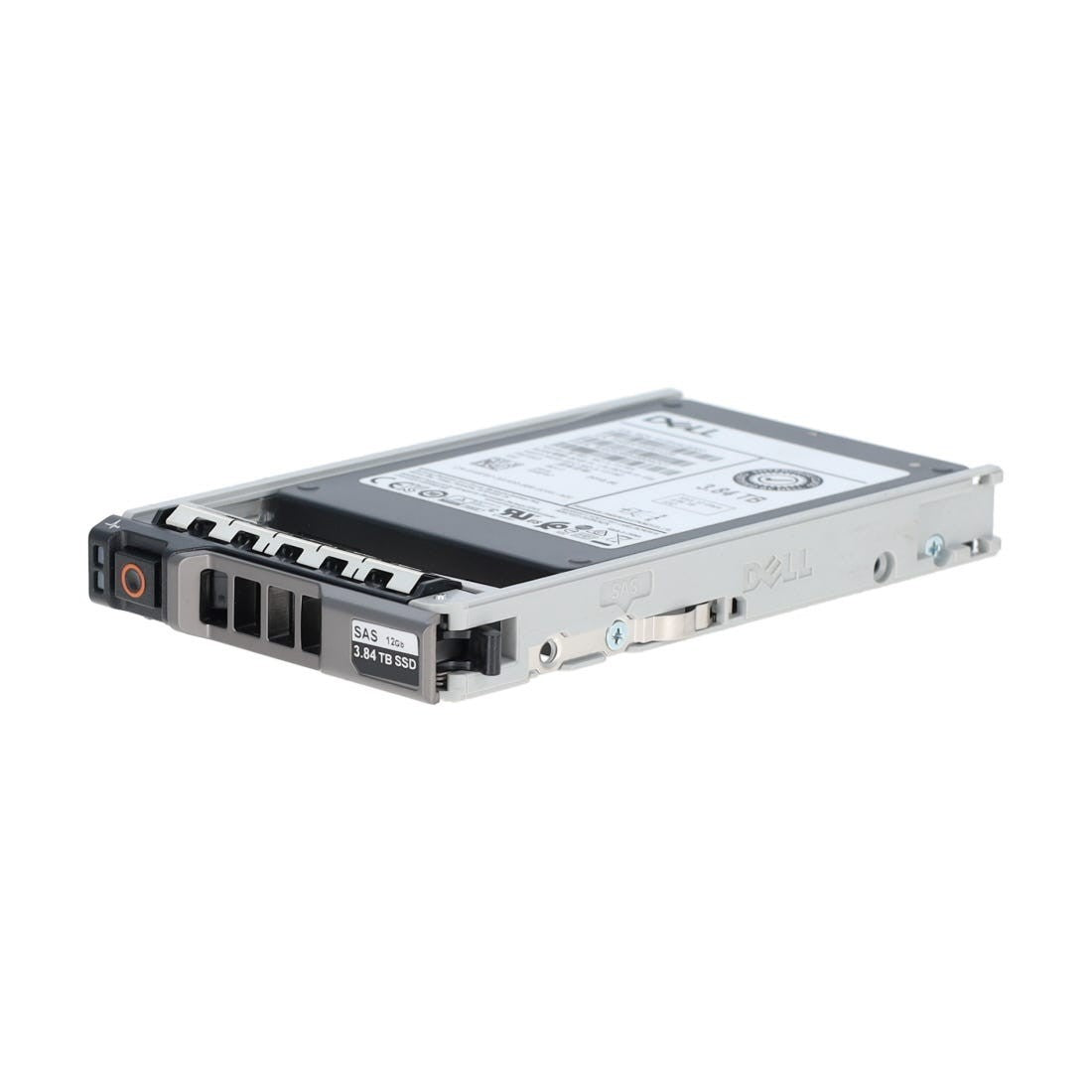 Dell 3.84TB 12G SAS RI 2.5" SFF SSD MZ-ILT3T8A X8F87 In 14th - 17th Gen Caddy