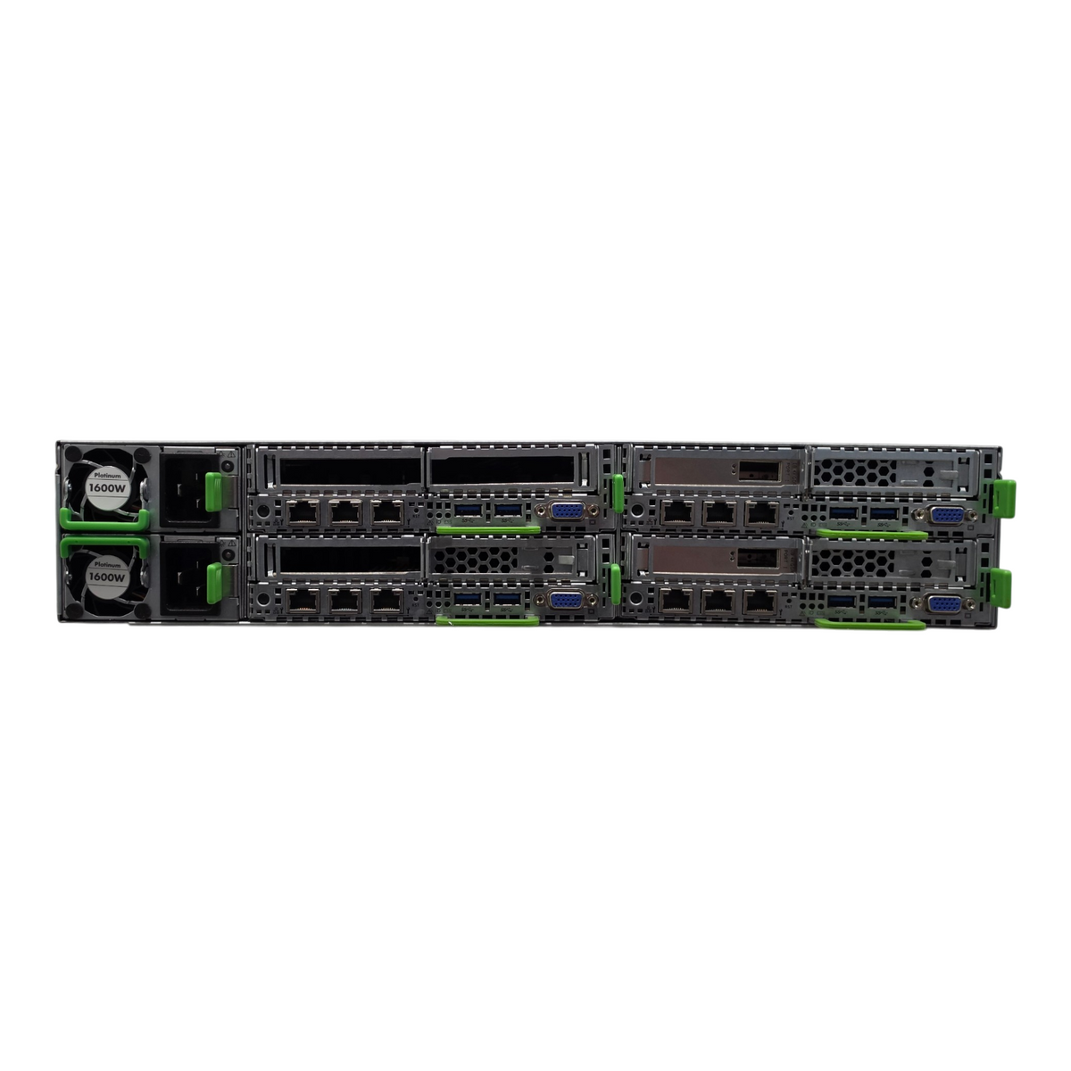 NEW Fujitsu PRIMERGY CX400 M1 24x 2.5" SAS 4x CX2550 M1 E5-2600 V4 2U Server CTO