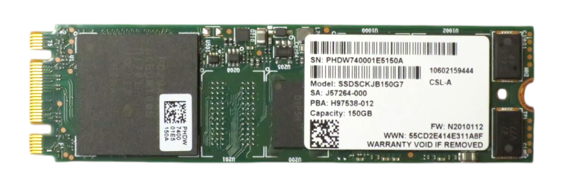 Fujitsu 150GB M.2 SATA 6G SSD Solid State Drive SSDSCKJB150G7 S26361-F5655-L150