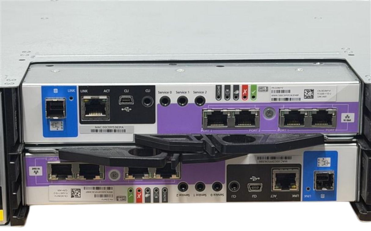 New Dell PowerVault ME4012 12LFF Storage Array 2x 4P 10G iSCSI Controller 2x PSU