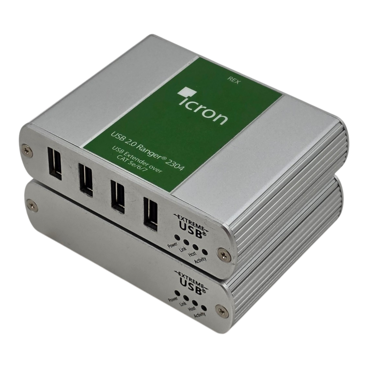 Icron RANGER-2304 USB 2.0 4 Port Cat5e/6/7 100m Extender LEX REX W/ AC Adaptor