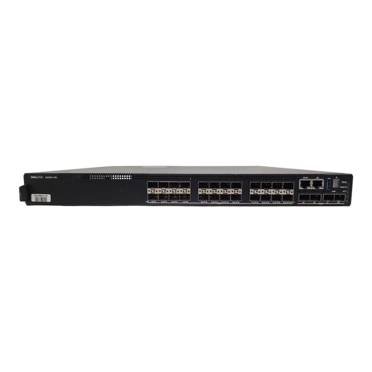 Dell PowerSwitch N3224F-ON 24-Port SFP+ 10GbE Network Switch OS6 B2F Airflow