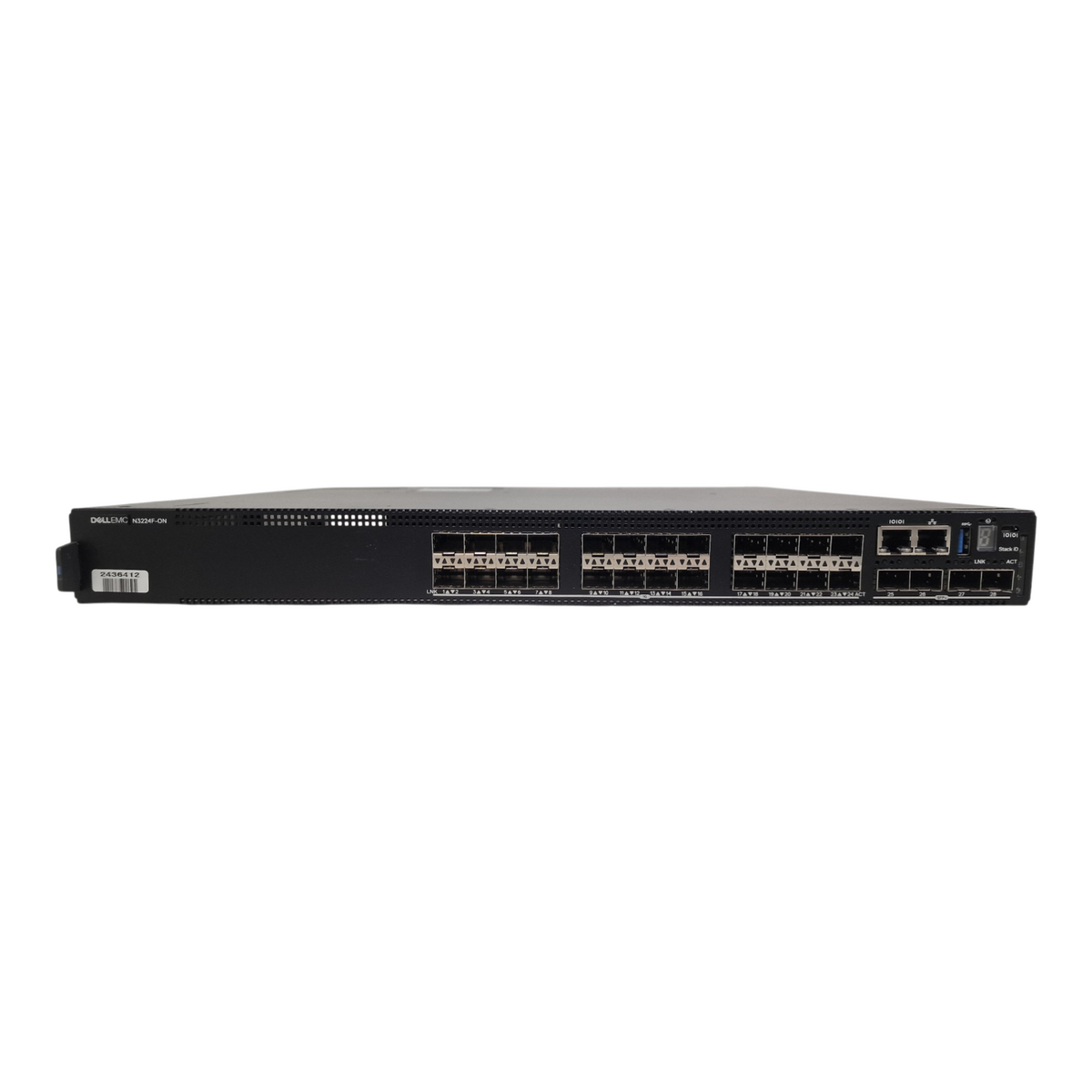 Dell PowerSwitch N3224F-ON 24-Port SFP+ 10GbE Network Switch OS6 B2F Airflow