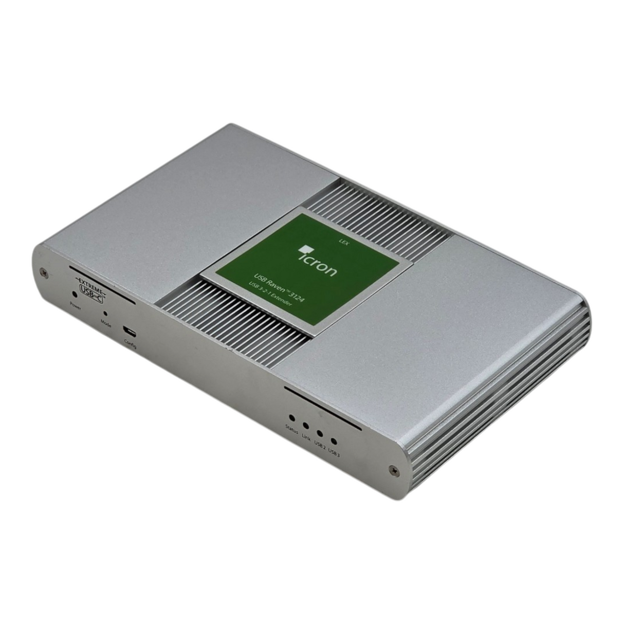 Icron RAVEN-3124 4-Port USB 3.1 Multi-Mode Fibre 200m Extender LEX W/ AC Adaptor