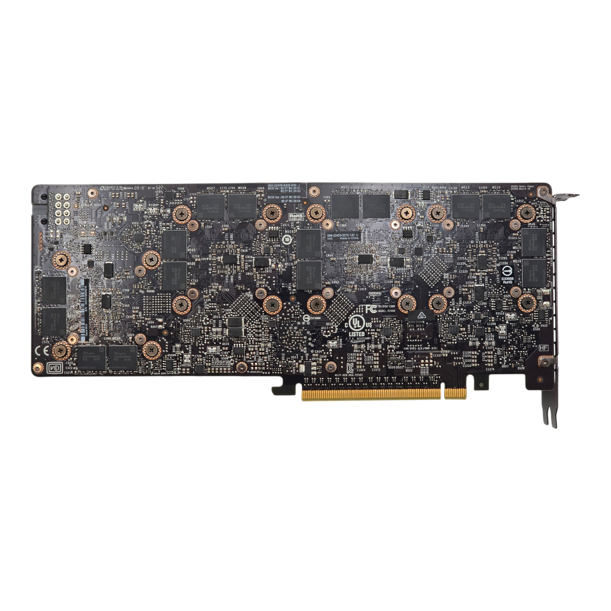 Dell Nvidia H56H0 Tesla M10 32GB GDDR5 PCIE x16 Quad GPU Card 900-22405-0100-030