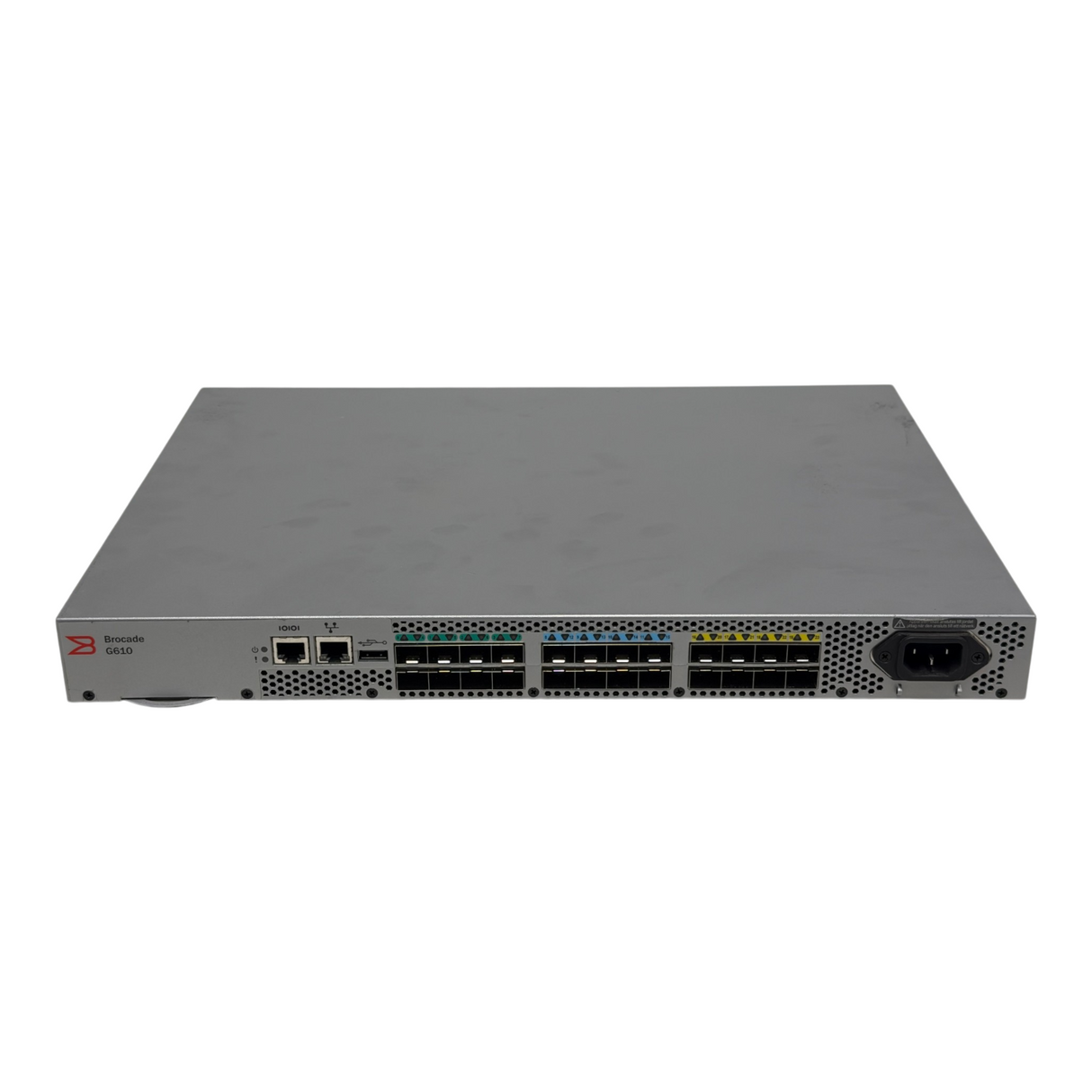 Brocade G610 24x 32Gb SFP+ Port 8-Active Fibre Channel Switch NA-G610-8-16G-0