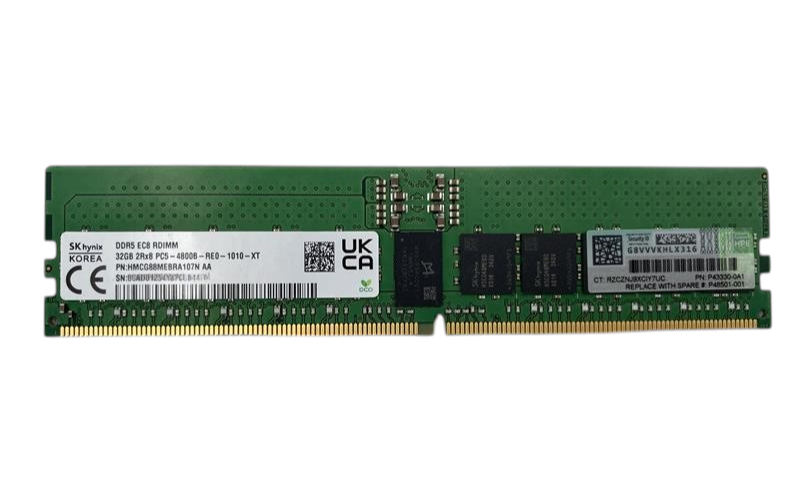 NEW HPE 32GB 2Rx8 PC5-38400B-R ECC RDIMM Memory RAM P43328-B21 43330-0A1